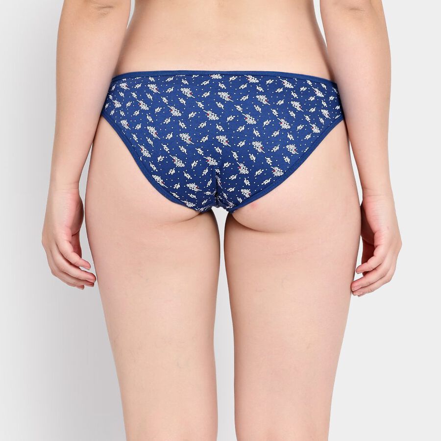 Ladies' Cotton Panty, Navy Blue, large image number null